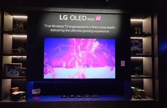 LG televisors inalámbricos con True Wireless Lossless Vision
