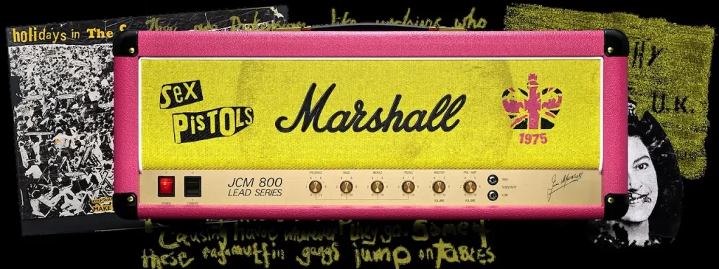 Marshall JCM800 Sex Pistols amplificador