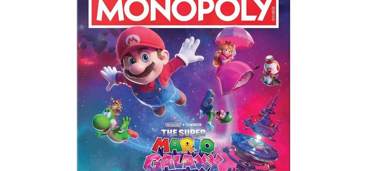 Hasbro presenta el Monopoly edición Super Mario Galaxy: La Película Monopoly edición Super Mario Galaxy La Película