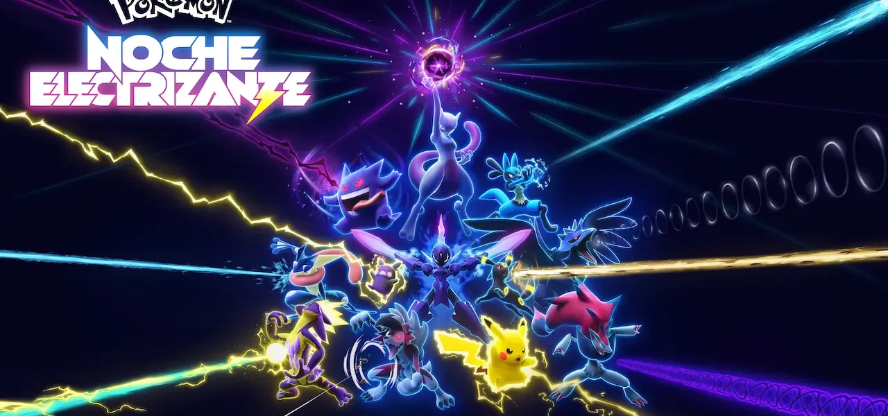 Pokémon y Marshmello tienen una sorpresa para celebrar 30 años de la marca Pokemon Noche Electrizante poster