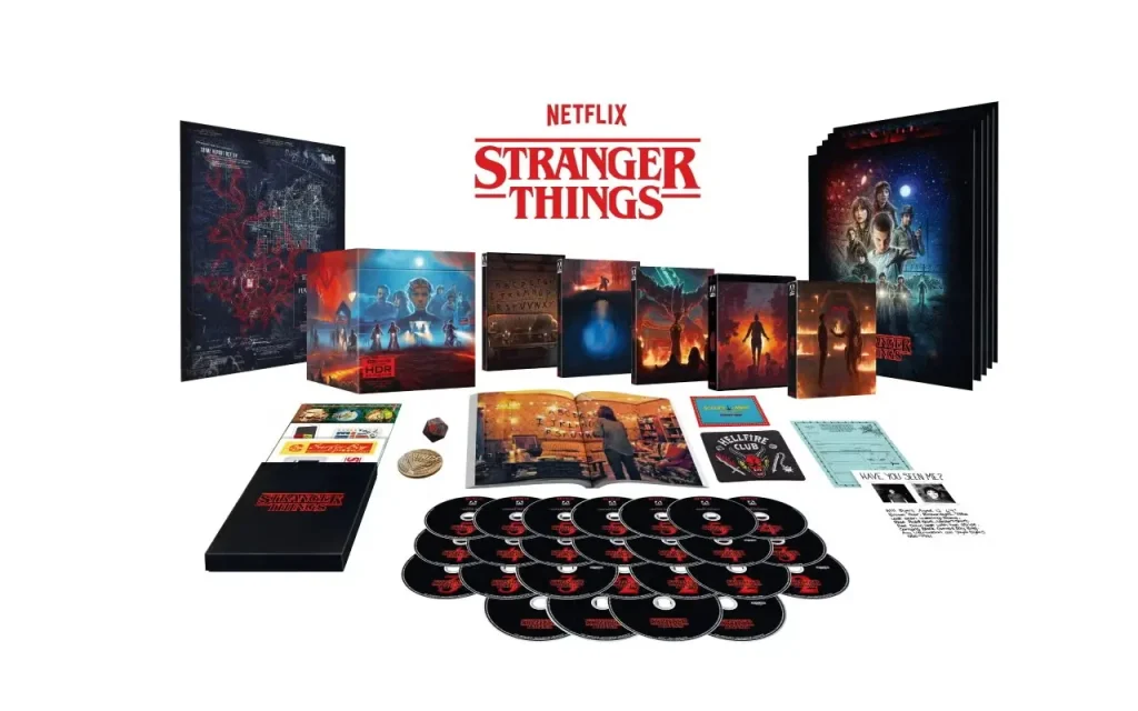 Stranger Things La Serie Completa 4k blu-ray