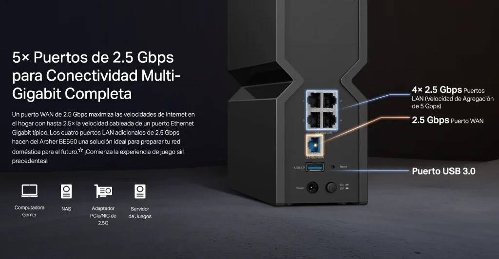 TP-Link Archer B550 caracteristicas