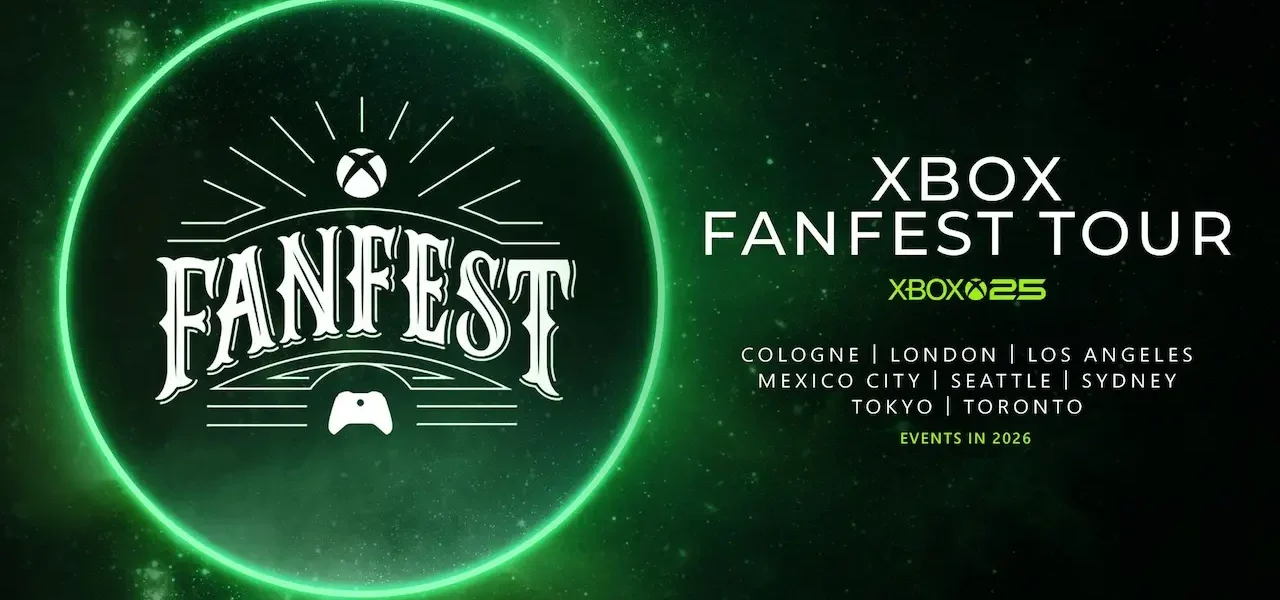 Regresa Xbox FanFest a México y otros países para celebrar 25 años de Xbox Xbox FanFest 2026 ciudades