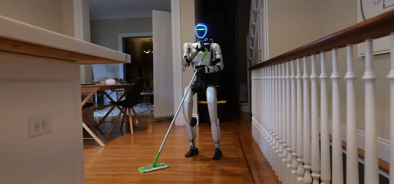 Gatsby robot humanoide para limpieza