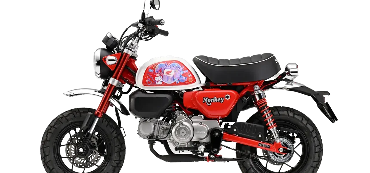 La edición especial Honda Monkey x Kuromi ya está disponible en México Honda Monkey x Kuromi