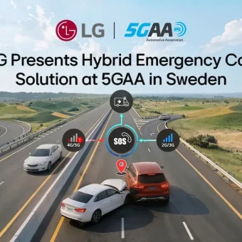 LG Hybrid Emergency Call la tecnología de comunicación de emergencia para autos LG Hybrid eCall 5GAA