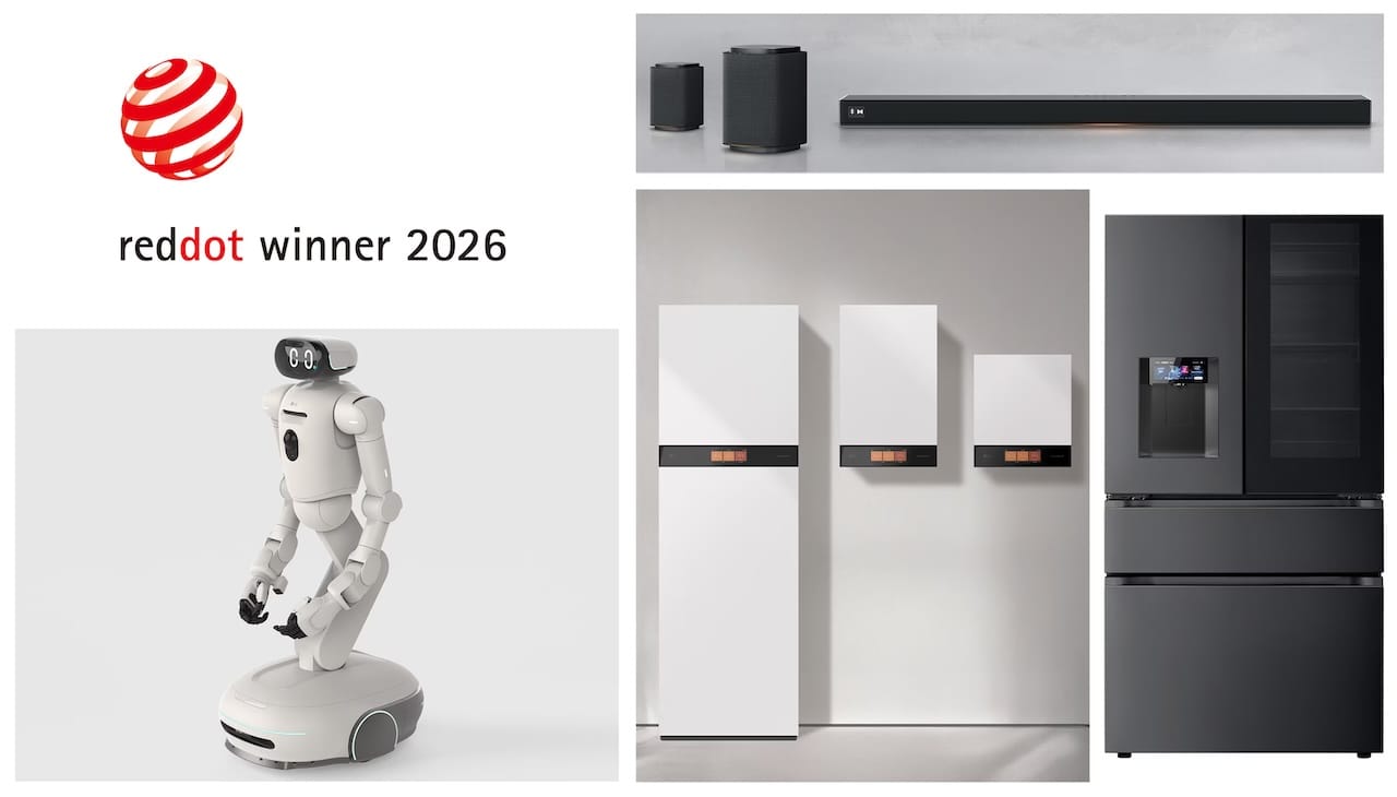 LG supera los 25 premios en los Red Dot Design Awards 2026 - TechGames