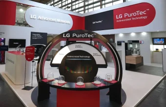 LG PuroTec polvo de vidrio