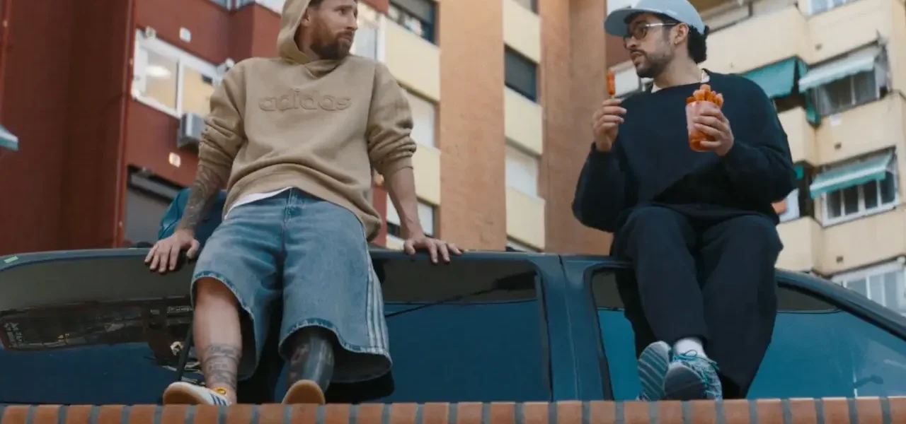 adidas Messi Bad Bunny Timothee Chalamet