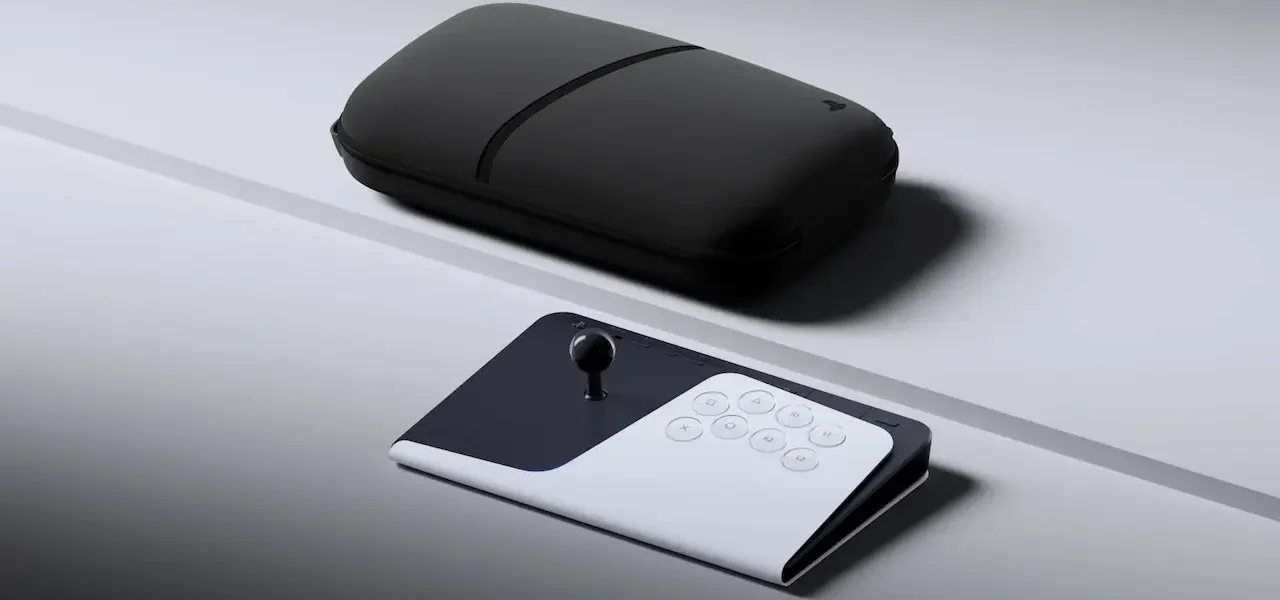 PlayStation presenta FlexStrike su joystick inalámbrico para juegos de pelea PlayStation FlexStrike estuche
