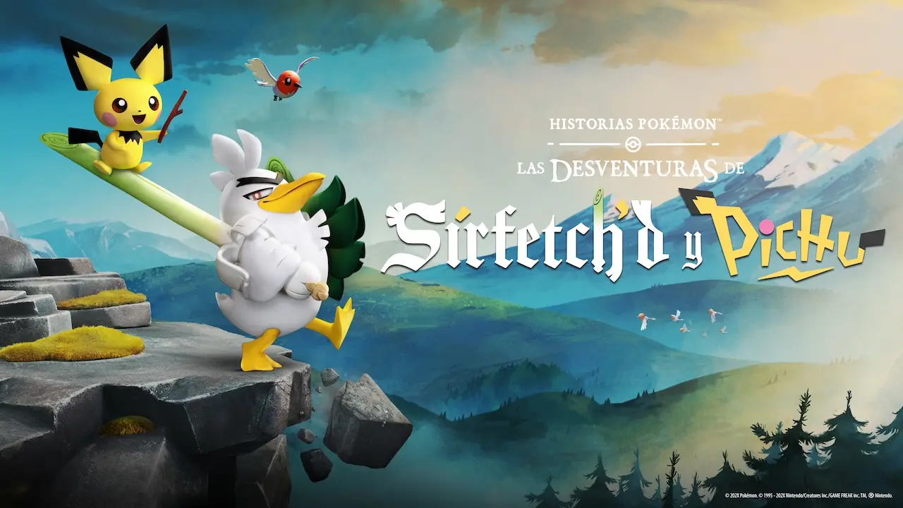 Pokémon Tales: Aardman Reveals Sirfetch’d and Pichu Stop-Motion Series
