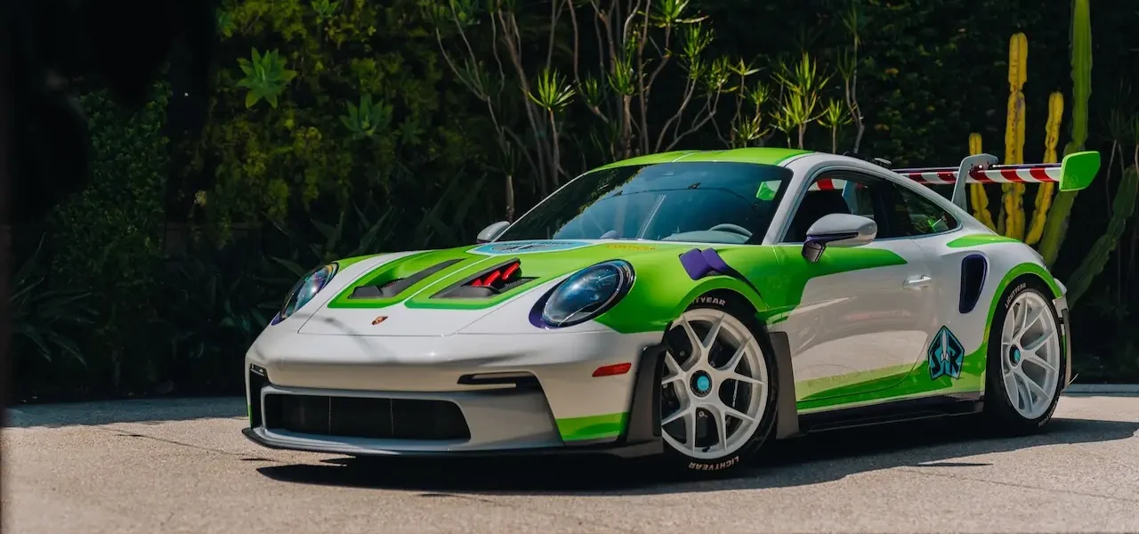 Porsche 911 GT3 RS de Buzz Lightyear