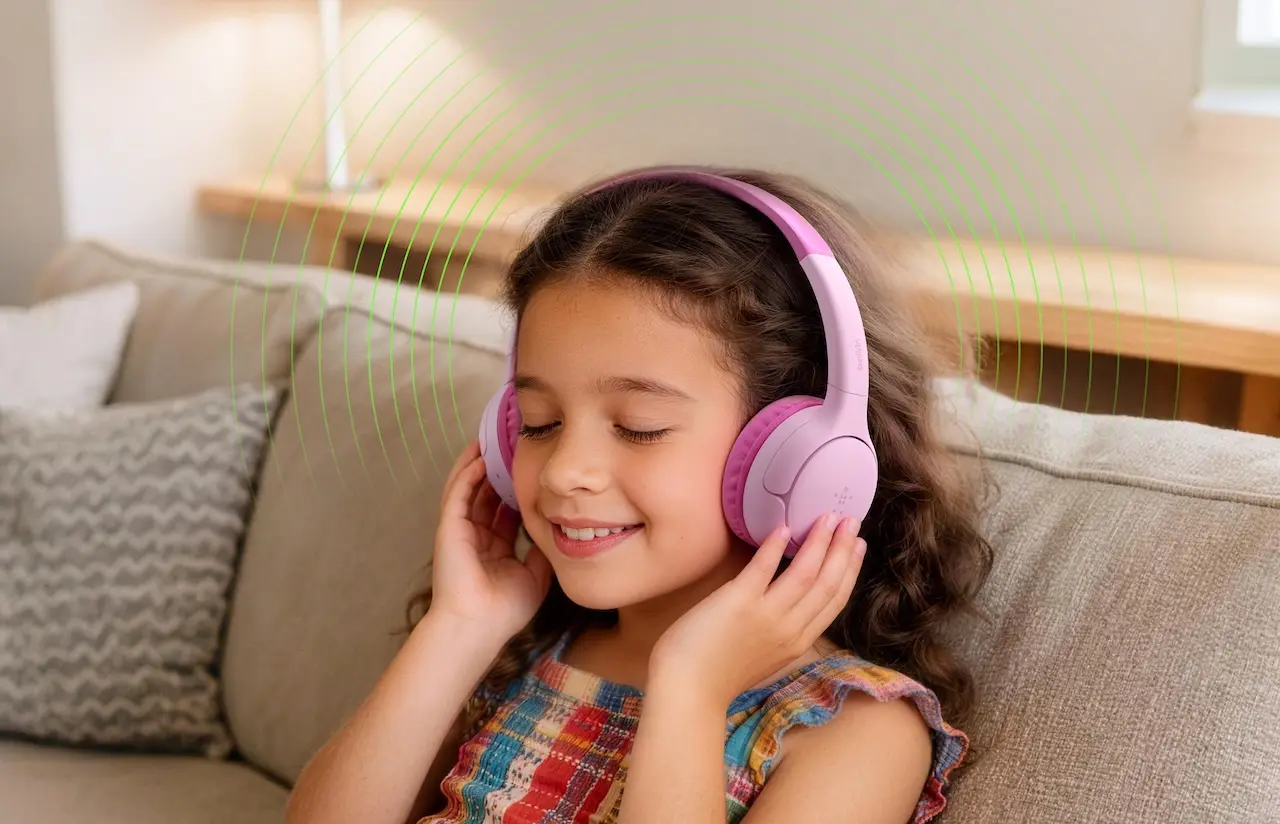 Belkin SoundForm Mini 2: Safe and Durable Headphones for Kids