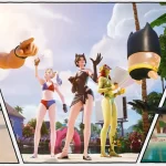 Catwoman, Harley, Ivy y Batman encienden el verano en Fortnite Catwoman, Harley, Ivy y Batman Fortnite