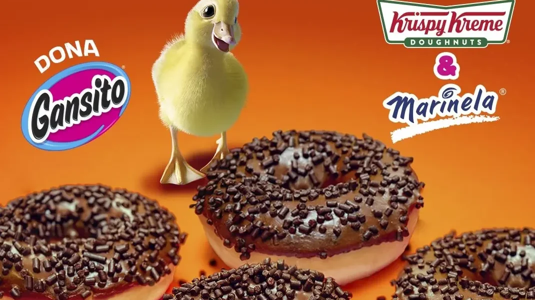 Krispy Kreme tiene donas de Gansito, Pingüinos y Choco Roles Krispy Kreme x Marinela Gansito, Pingüinos y Choco Roles