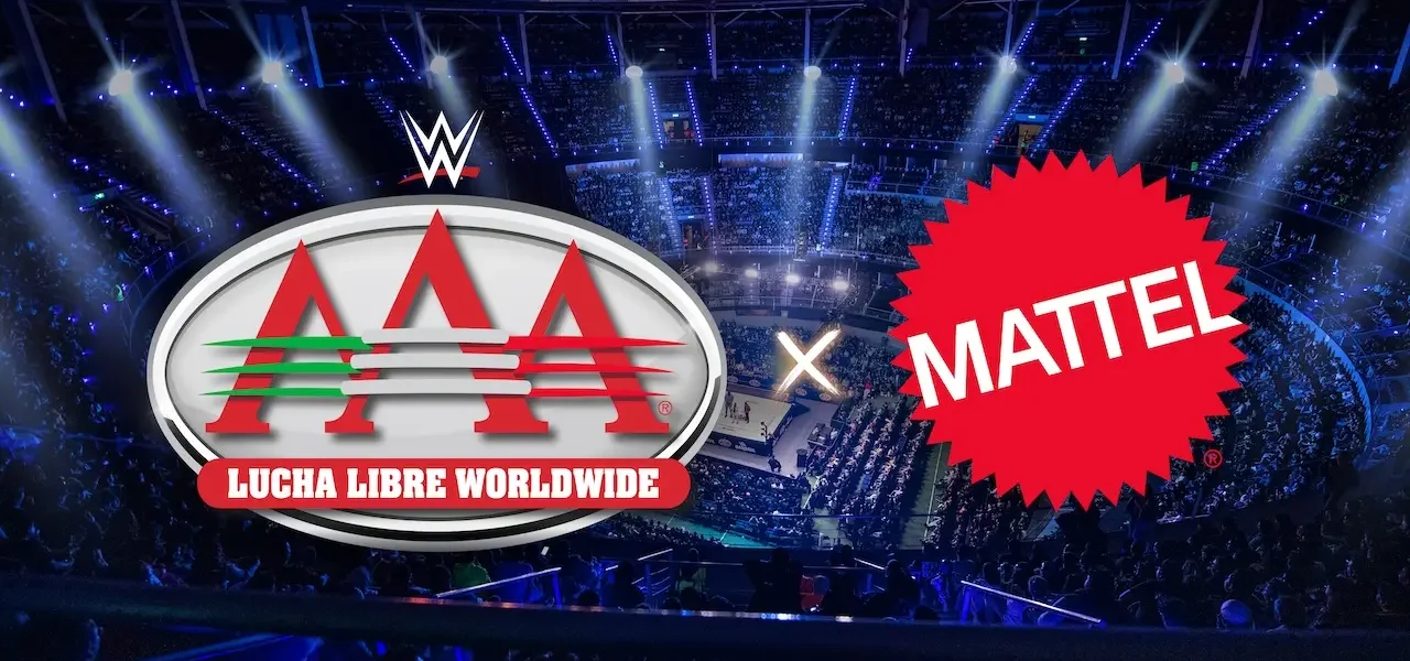 Mattel anuncia línea de juguetes de la Lucha Libre AAA para 2027 Mattel x Lucha Libre AAA
