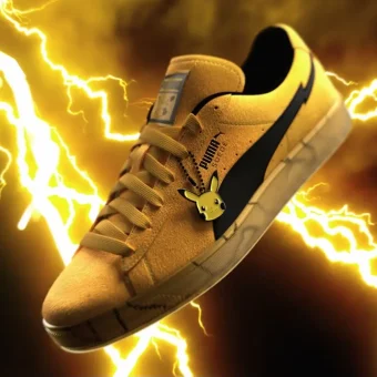 PUMA presenta una edición de los PUMA Suede inspirados en Pikachu PUMA Suede Pikachu