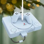 El PlayStation original ahora es un adorno de navidad con luz y sonido PlayStation 1 adorno navideño Hallmark