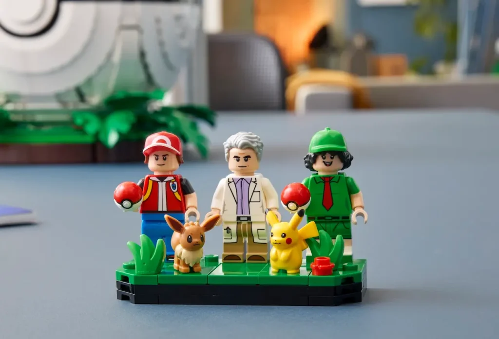Poké Ball LEGO Pokémon personajes