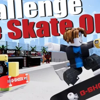 Casio G-SHOCK lanza relojes virtuales y un mundo de skate en Roblox