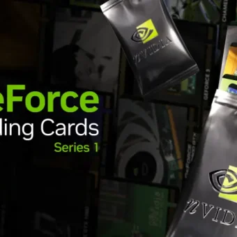 NVIDIA tiene tarjetas coleccionables GeForce para celebrar los videojuegos tarjetas coleccionables de NVIDIA
