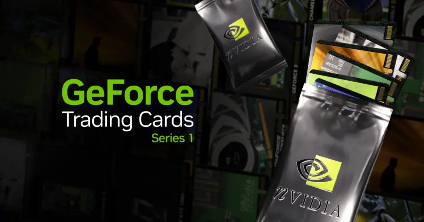 NVIDIA tiene tarjetas coleccionables GeForce para celebrar los videojuegos tarjetas coleccionables de NVIDIA