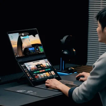 ASUS apuesta por la doble pantalla en México para juegos y productividad ASUS doble pantalla