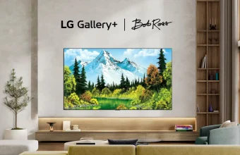 LG Gallery plus Bob Ross