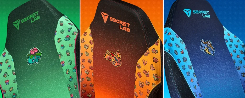 Secretlab x Pokémon SKINS Pokémon Pixel Art Pokemon