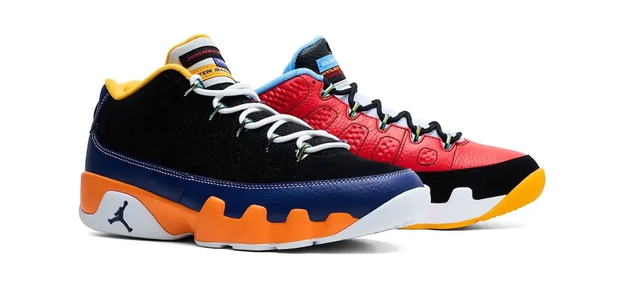 Los Air Jordan 9 Low What The Kilroy con los 6 alter egos de Michael Jordan The Air Jordan 9 Low What The Kilroy copia