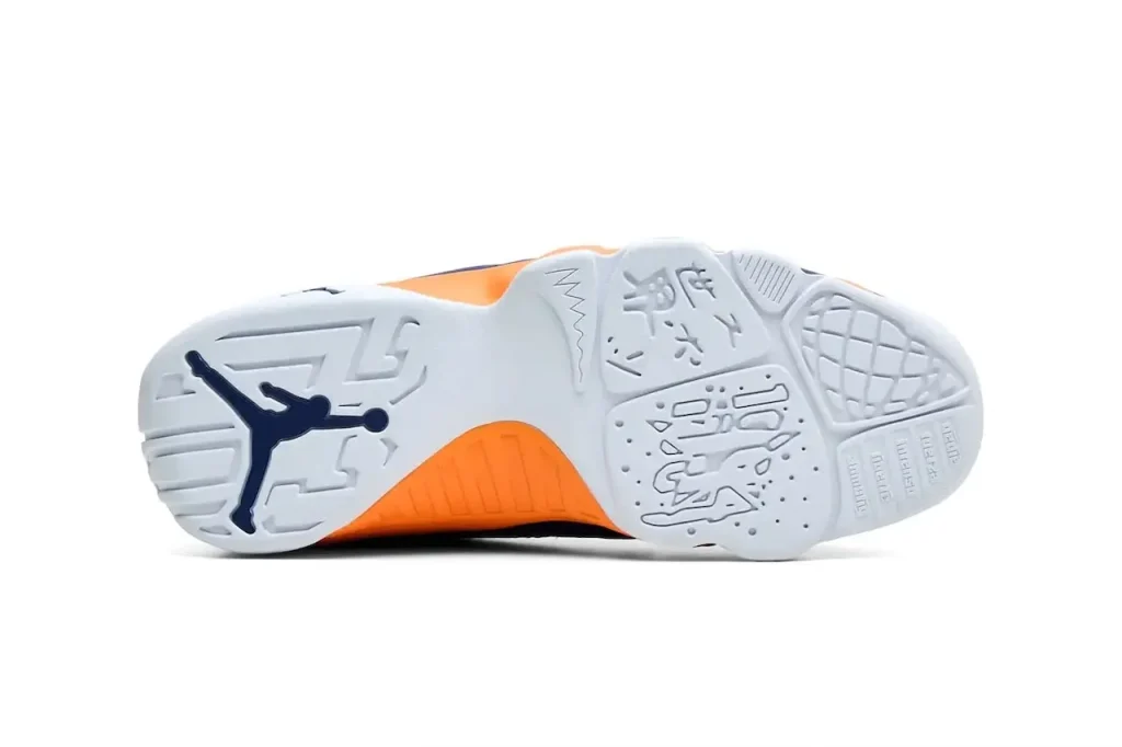 The Air Jordan 9 Low What The Kilroy suela copia