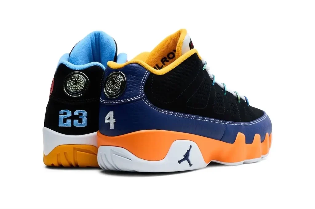 The Air Jordan 9 Low What The Kilroy trasera copia