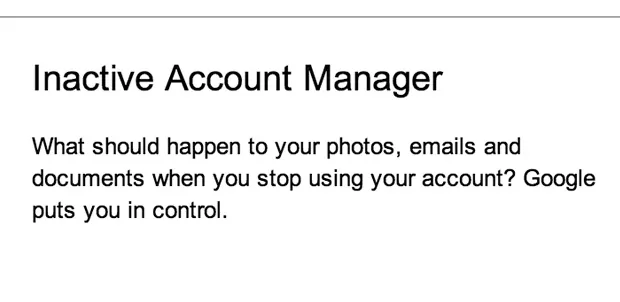 Inactive-Google