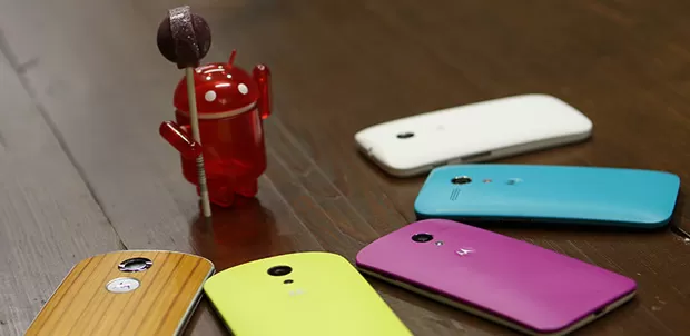 Moto X lollipop