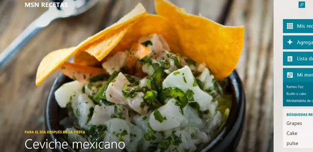 MSN Recetas