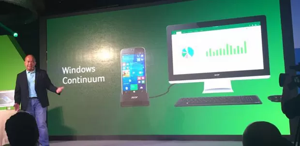 Acer Jade Primo Microsoft Continuum