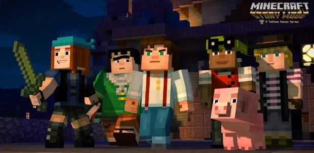 Minecraft Story Mode avance
