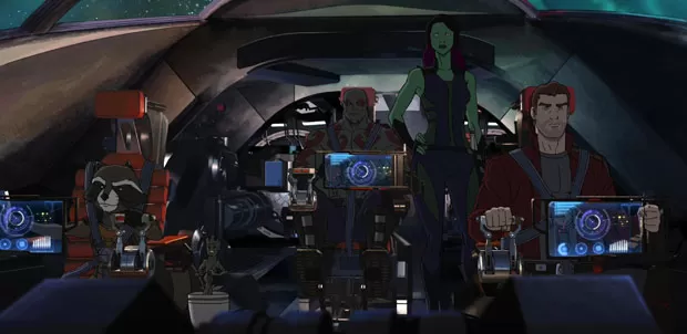 Segunda Temporada de Guardianes de la Galaxia animada