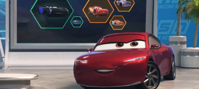 Lewis Hamilton en Cars 3