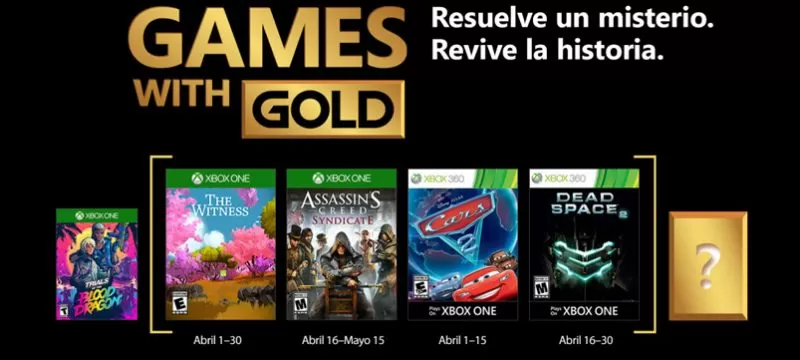 Games With Gold abril 2018