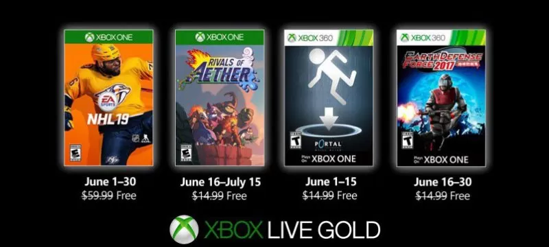 Games With Gold junio 2019