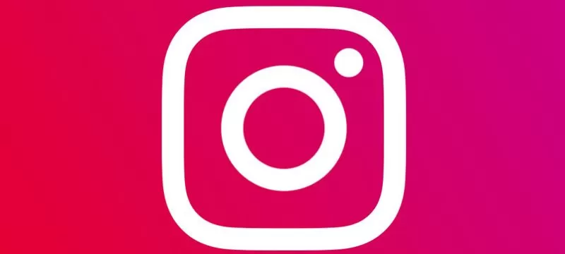 Instagram logotipo rosa