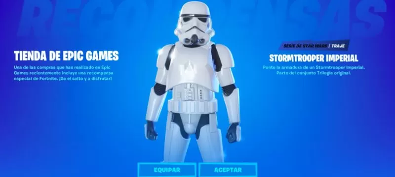 Fortnite Stormtrooper Imperial Skin