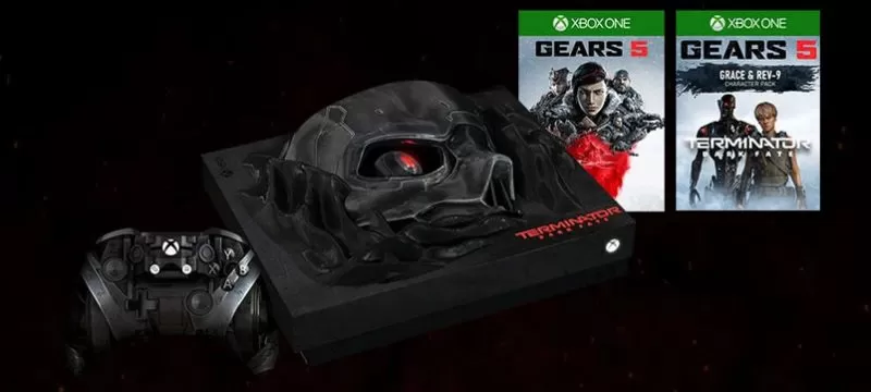 Xbox One X Terminator Dark Fate