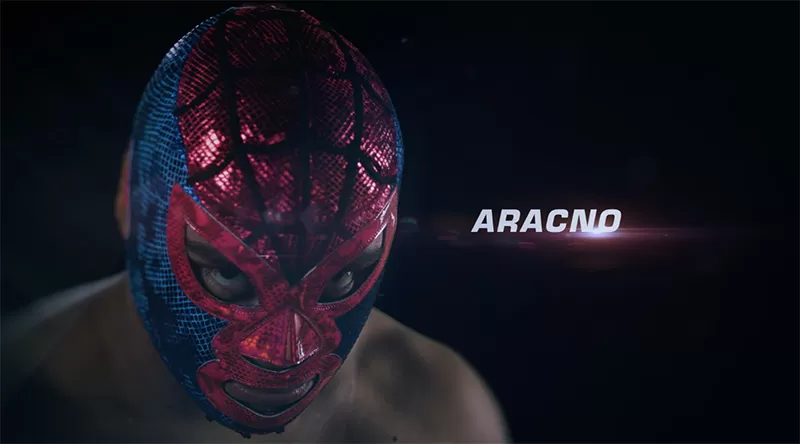 Marvel Lucha Libre Aracno