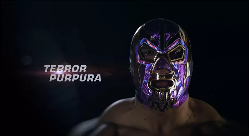 Marvel Lucha Libre Terror Purpura