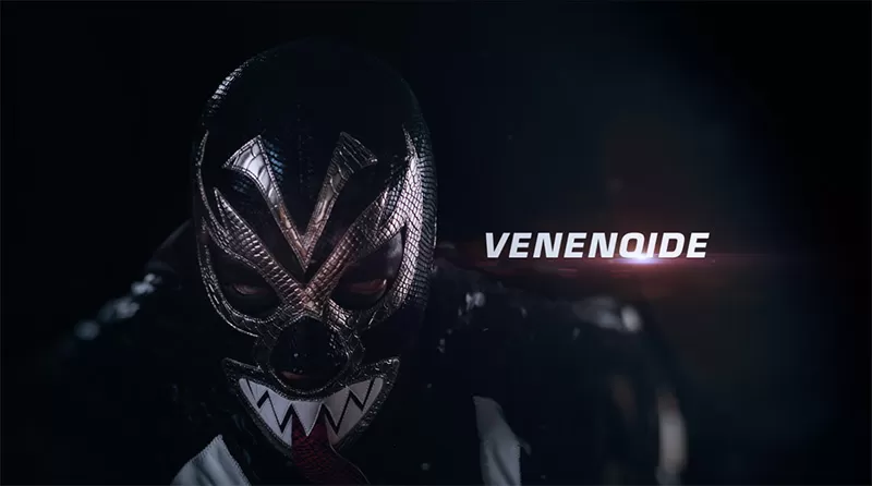 Marvel Lucha Libre Venenoide