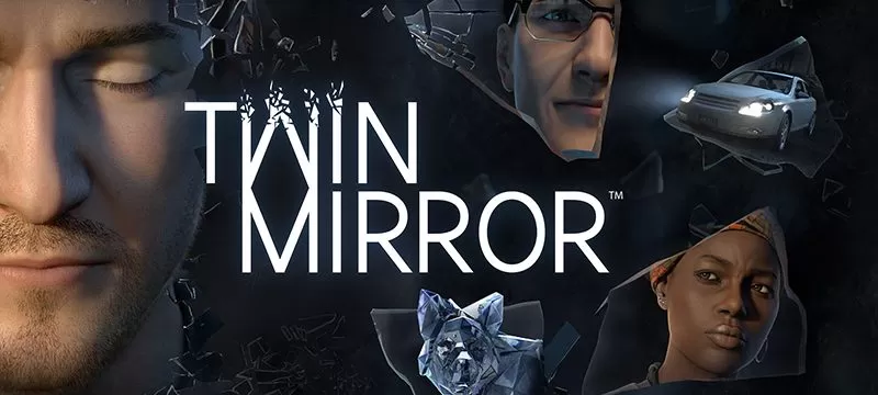 Twin Mirror logo personajes