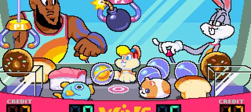 LeBron James Space Jam 2 juego arcade disena