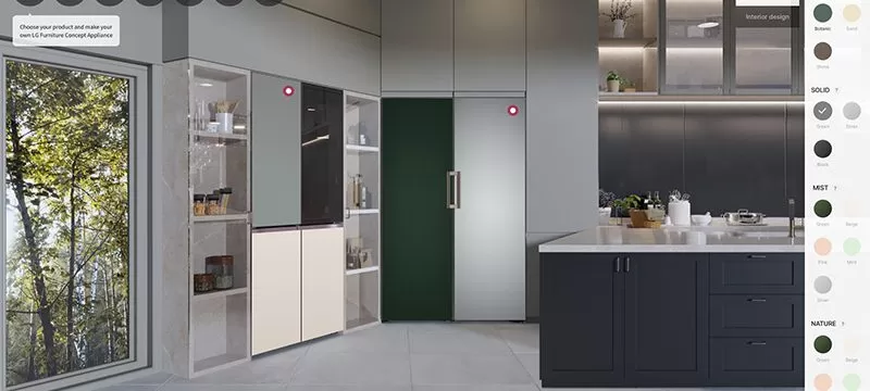 electrodomesticos LG Furniture Concept Appliances CES 2021